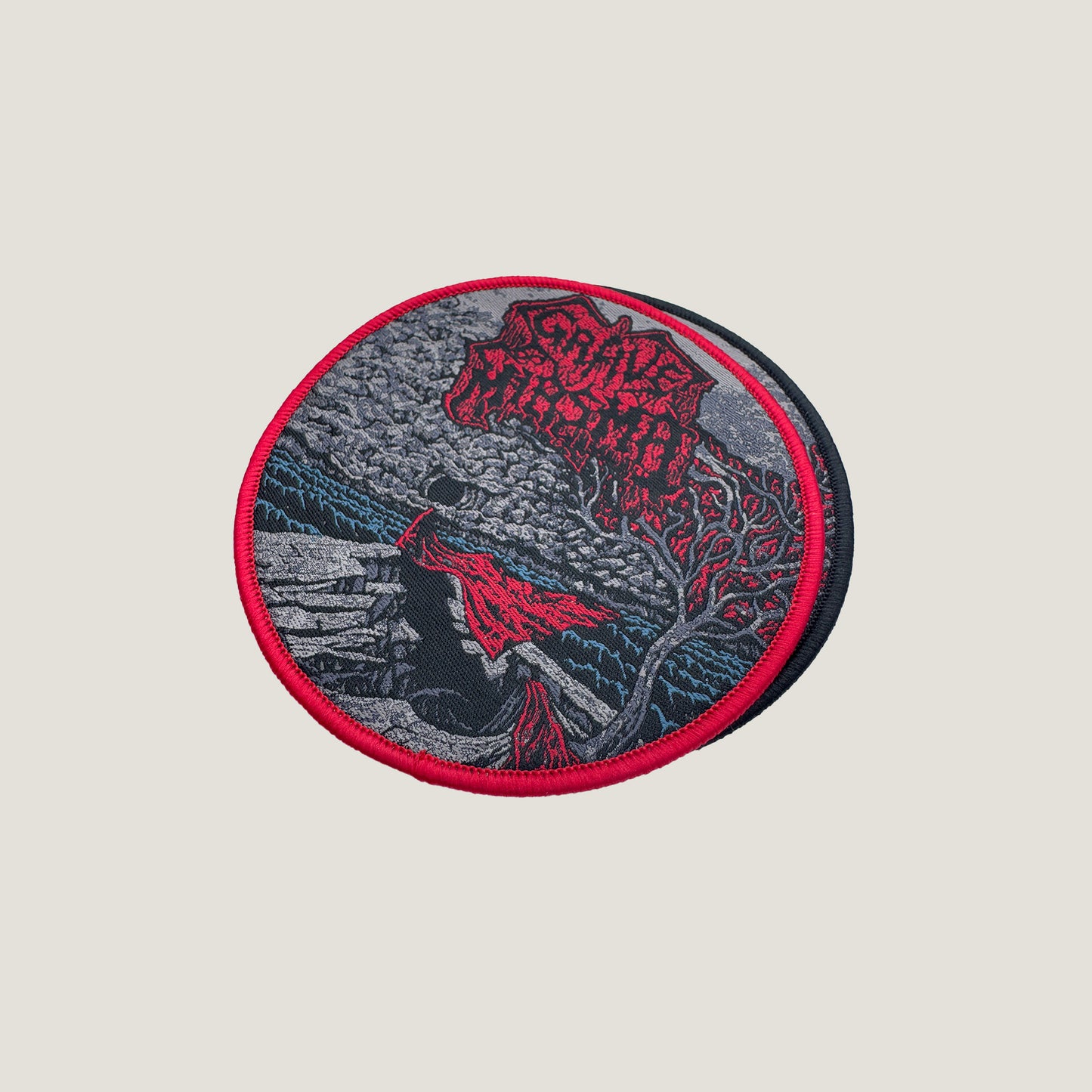 Temporal Dimensions Patches Grave Miasma Endless Pilgrimage Metal Woven Patches