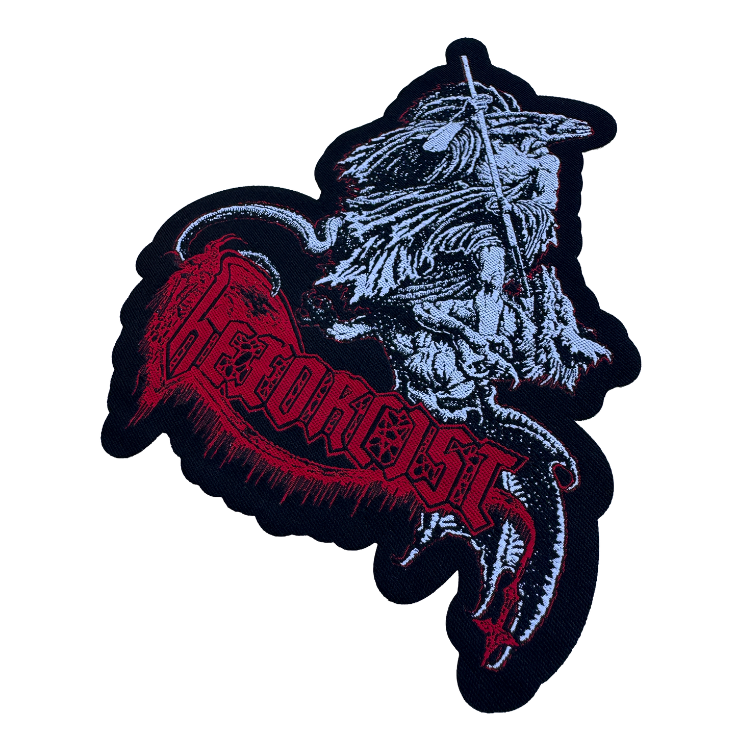 Temporal Dimensions Patches Hexorcist Metal Woven Laser Cut Patches