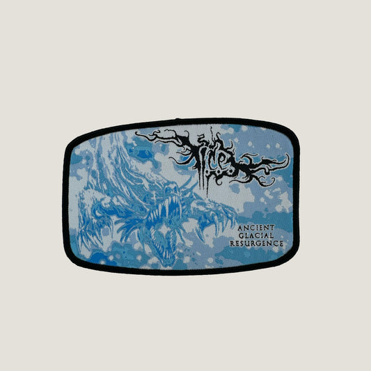 Temporal Dimensions Patches Imperial Crystalline Entombment Ancient Glacial Resurgence Black Border Woven Patch