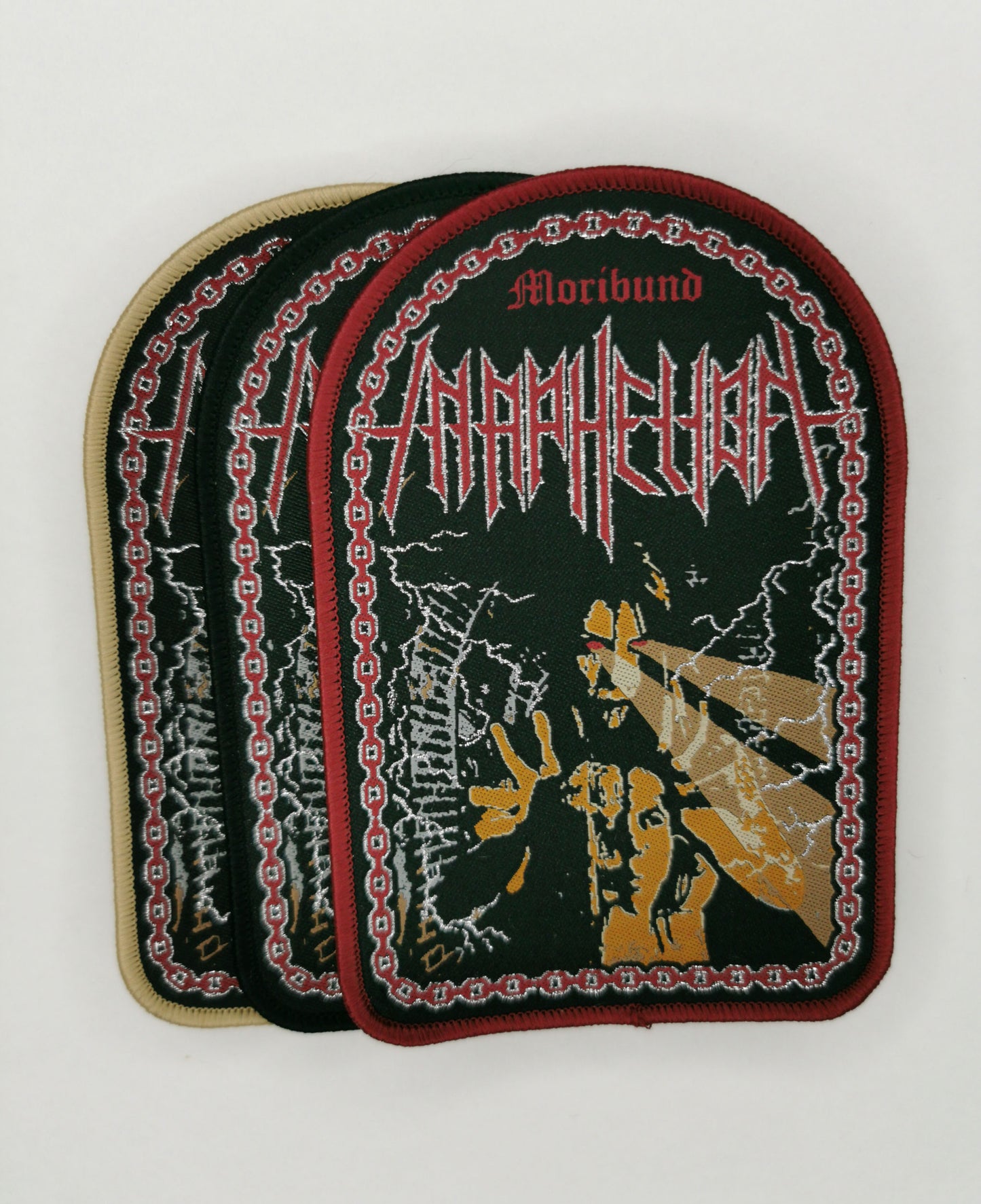 Temporal Dimensions Patches In Aphelion Moribund Woven Patches