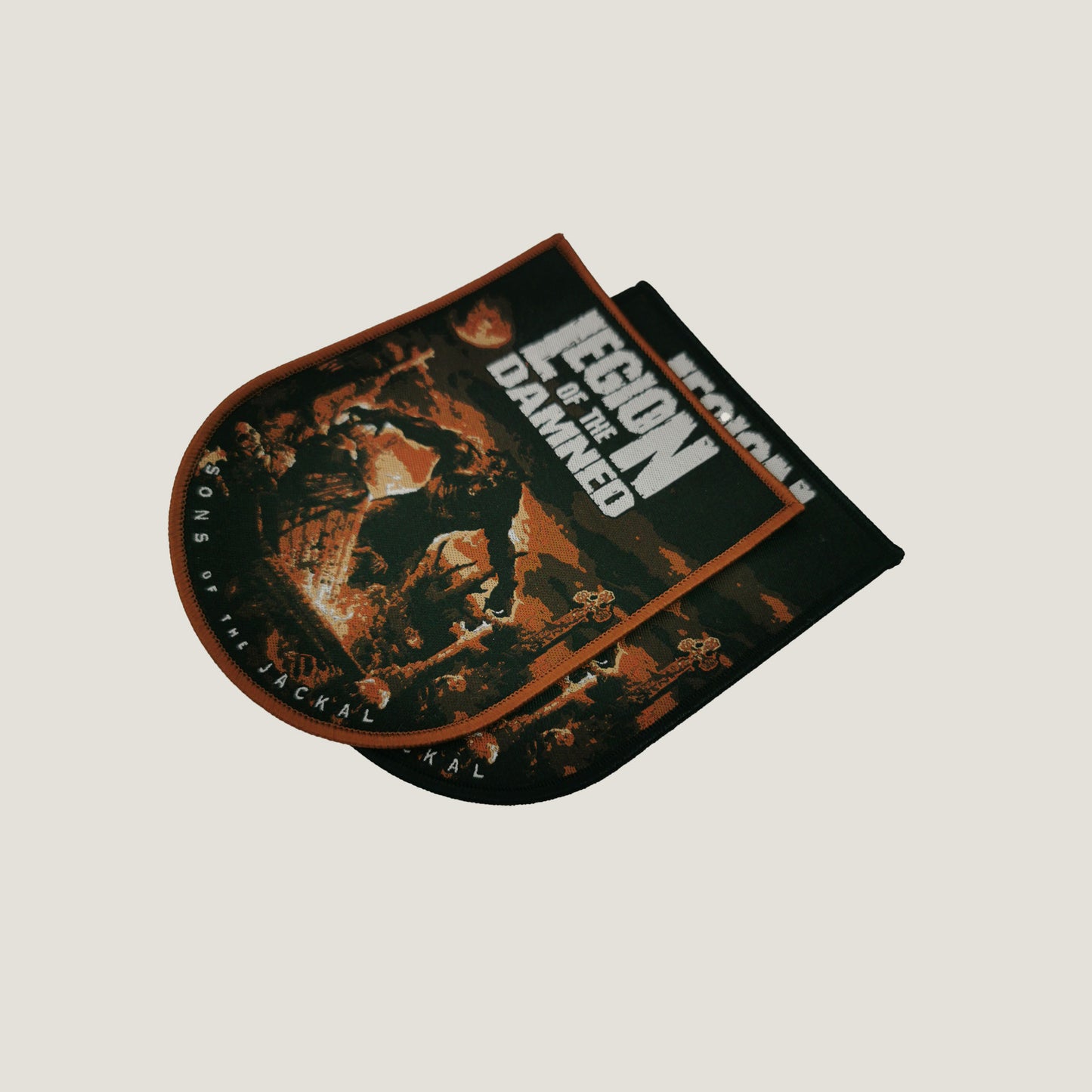 Temporal Dimensions Patches Legion Of the Damned Sons of the Jackal Metal Woven Patches