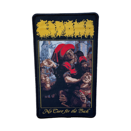 Temporal Dimensions Patches Lipoma No Cure for the Sick Black Border Woven Patch