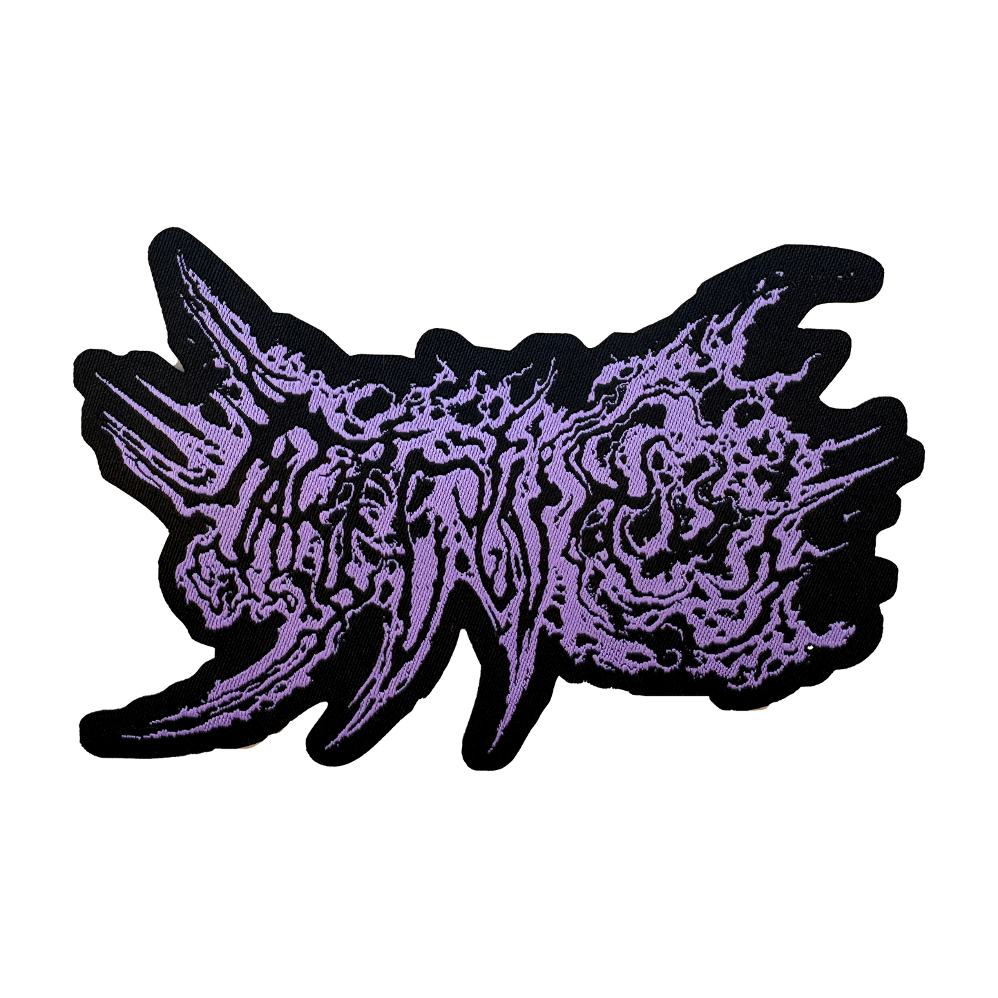 Temporal Dimensions Patches Mare Cognitum Band Logo Purple Laser Cut Patch