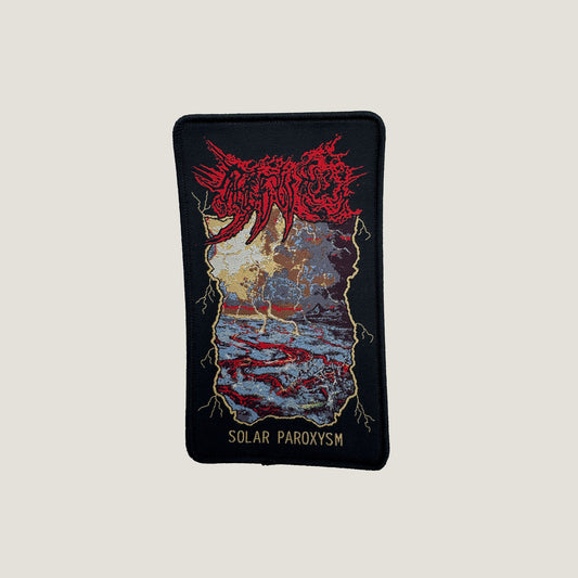 Temporal Dimensions Patches Mare Cognitum Solar Paroxysm Black Border Woven Patch