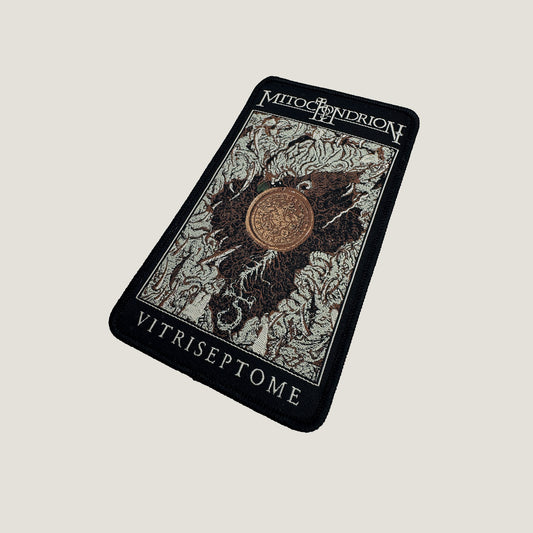 Temporal Dimensions Patches Mitochondrion Vitriseptome Black Border Metal Woven Patch