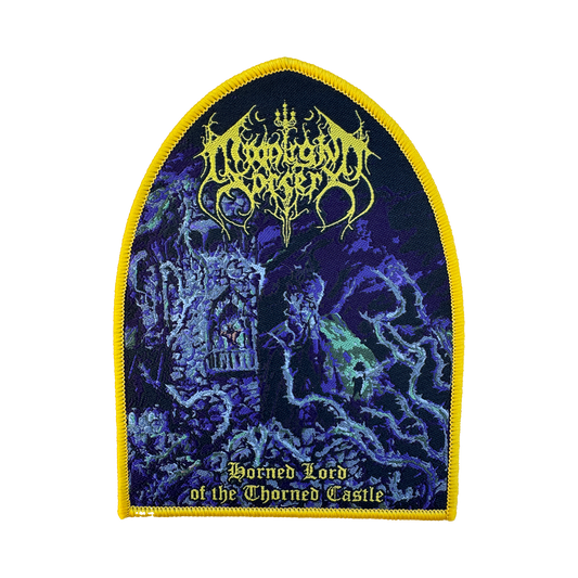 Temporal Dimensions Patches Moonlight Sorcery Horned Lord of the Thorned Castle Yellow Border Woven Patch