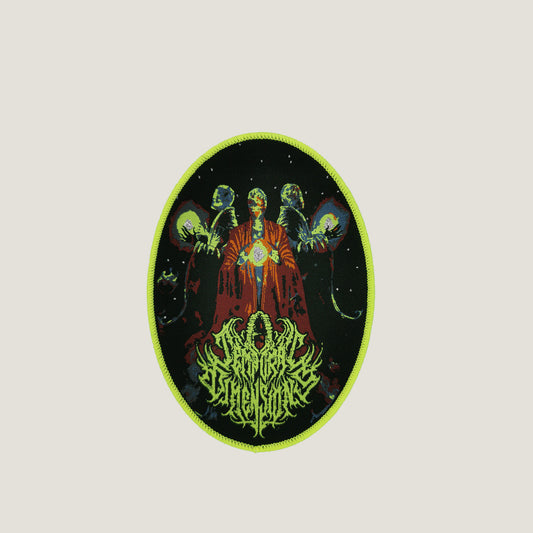 Temporal Dimensions Patches Nameless Entities Neon Green Border Woven Patch