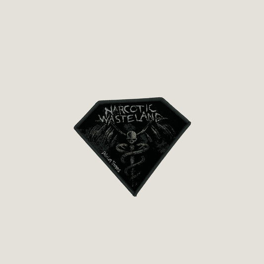 Temporal Dimensions Patches Narcotic Wasteland Delirium Tremens Gray Border Woven Patch