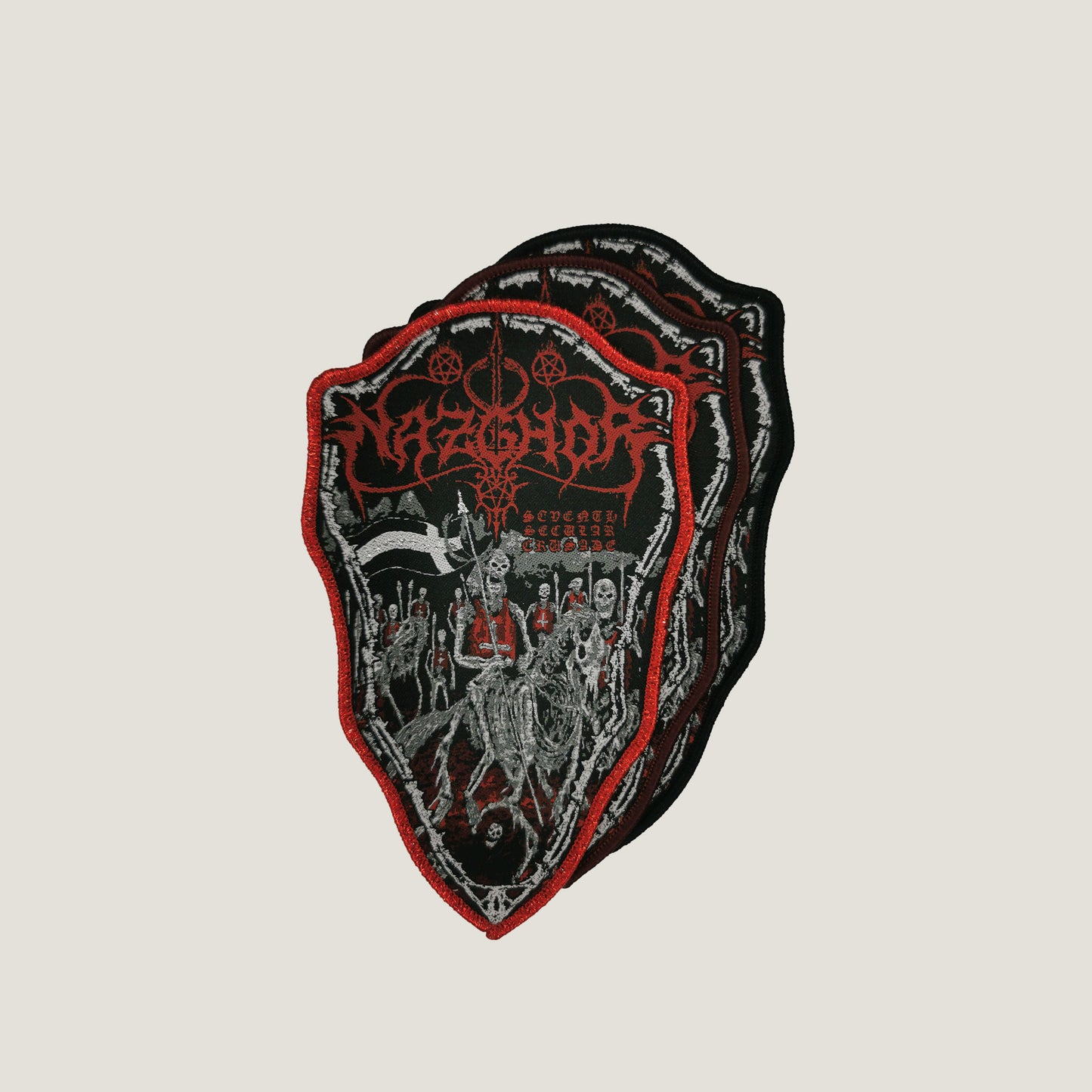 Temporal Dimensions Patches Nazghor Seventh Secular Crusade Woven Patches
