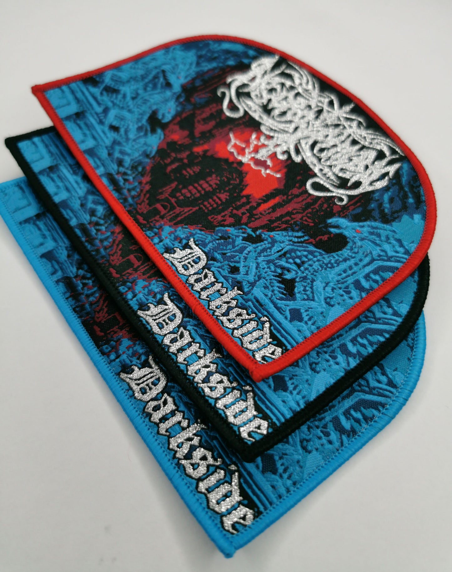 Temporal Dimensions Patches Necrophobic Darkside Metal Woven Patches