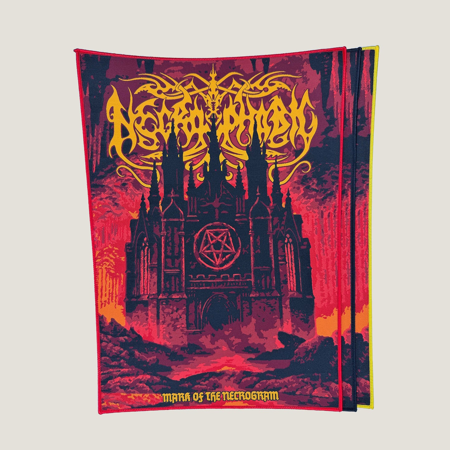 Temporal Dimensions Patches Necrophobic Mark of the Necrogram Black Metal Backpatches