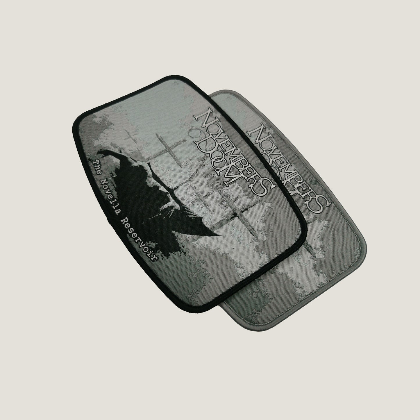 Temporal Dimensions Patches Novembers Doom The Novella Reservoir Metal Woven Patches