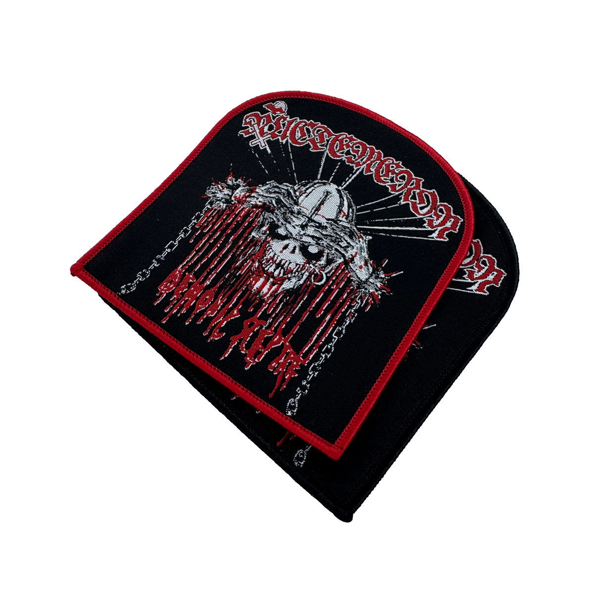 Temporal Dimensions Patches Nuctemeron Demonic Spectre Metal Woven Patches