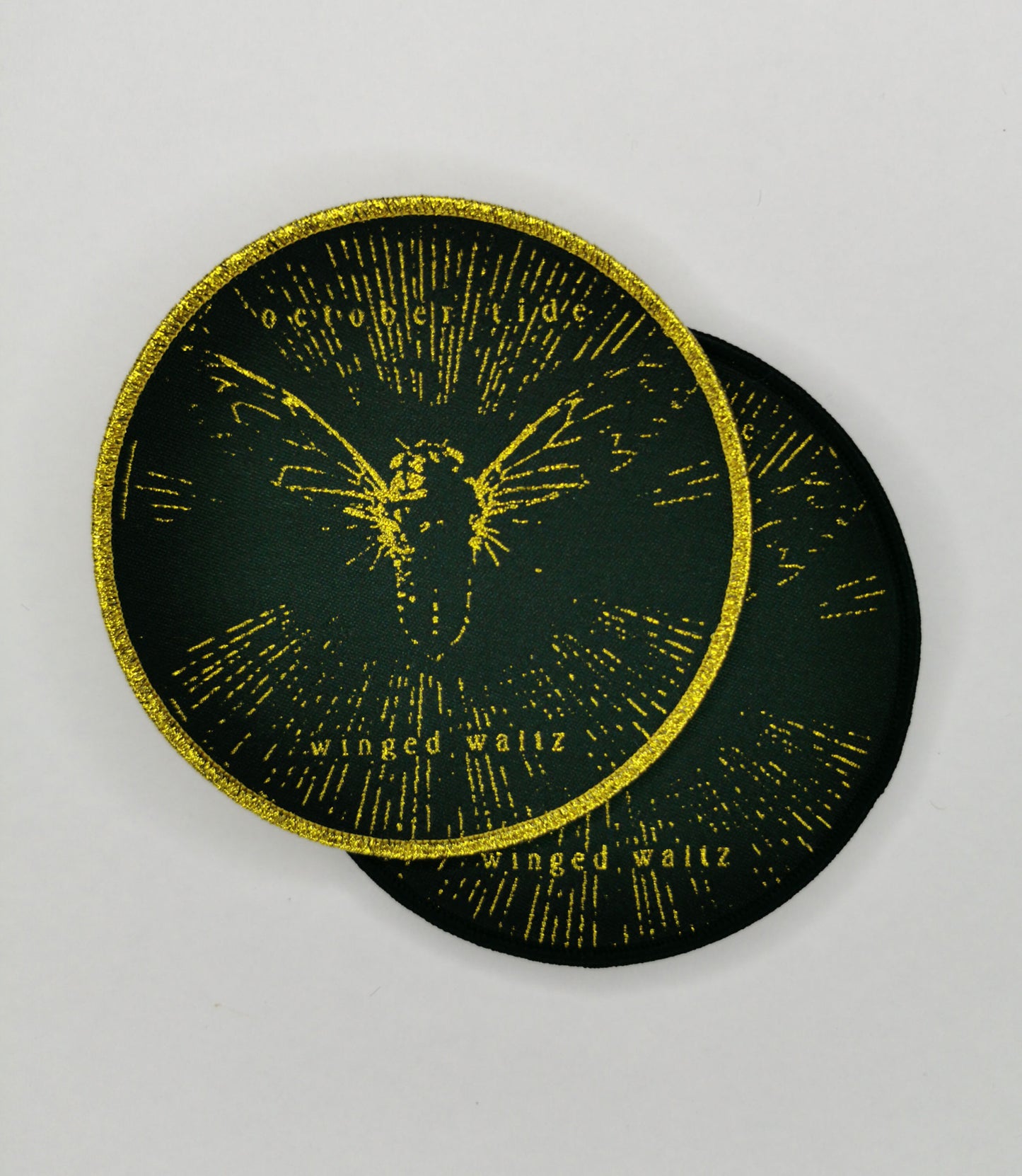 Temporal Dimensions Patches October Tide Winged Waltz Woven Patches