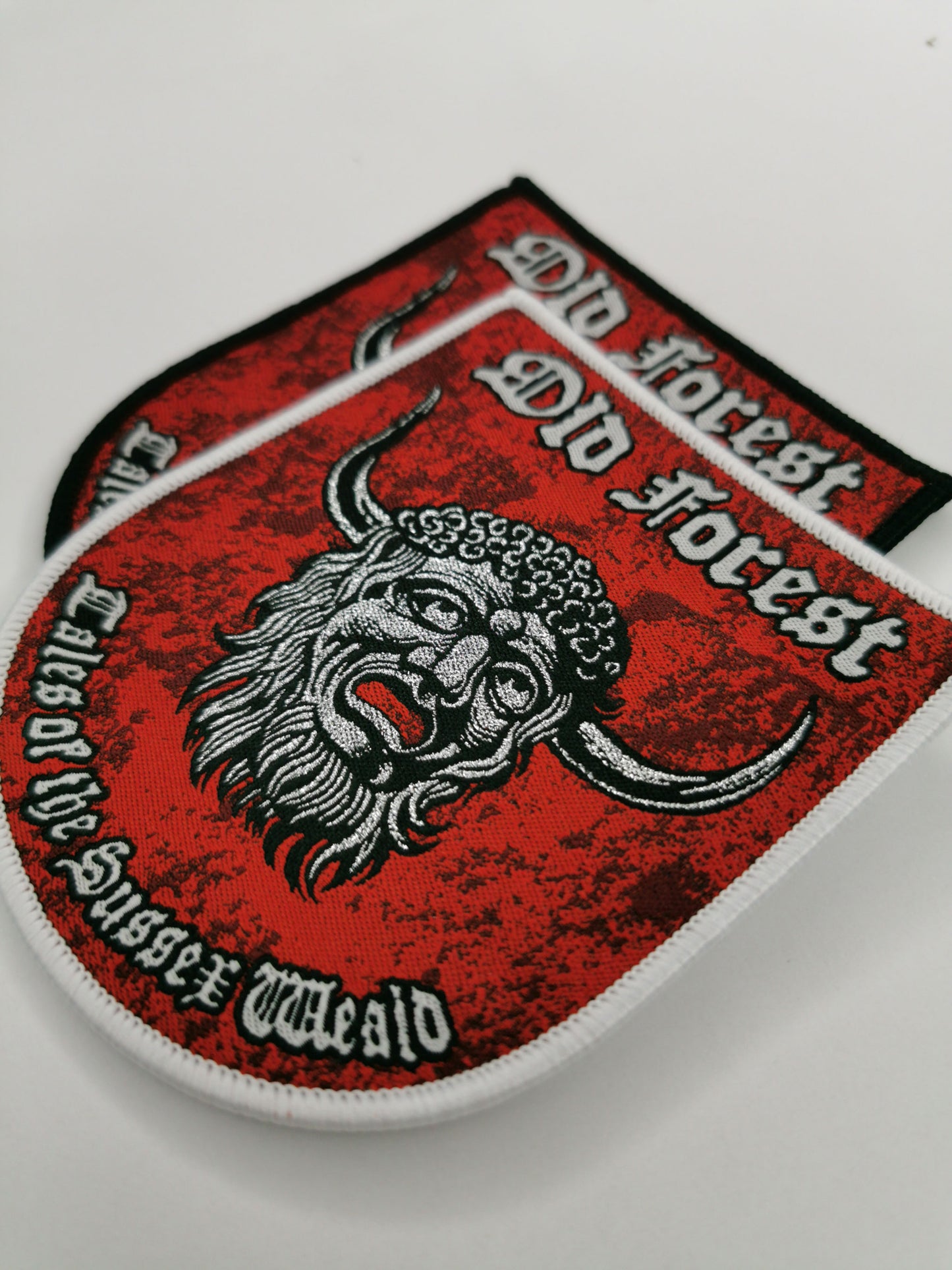 Temporal Dimensions Patches Old Forest Tales of the Sussex Weald Metal Woven Patches