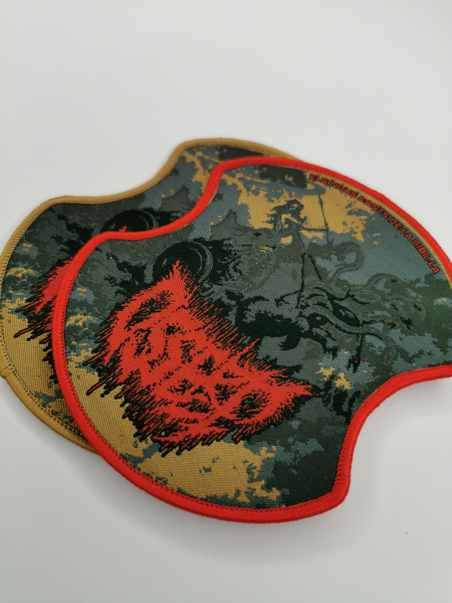 Temporal Dimensions Patches Osserp Els nous cants de la Sibil-la Metal Woven Patches