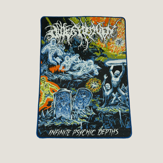 Temporal Dimensions Patches Outer Heaven Infinite Psychic Depths Blue Border Woven Backpatch
