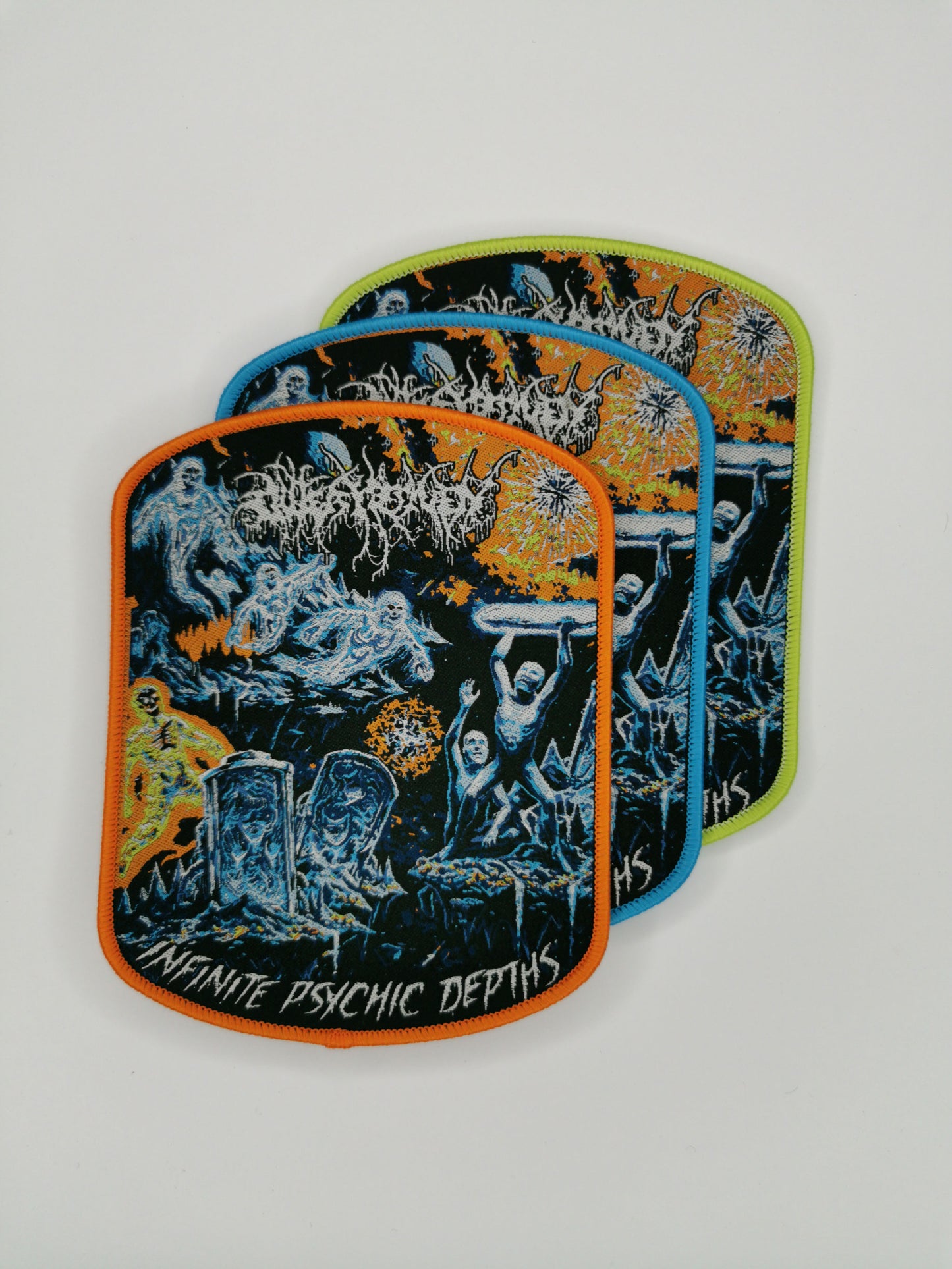 Temporal Dimensions Patches Outer Heaven Infinite Psychic Depths Woven Patches