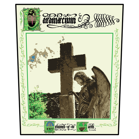 Temporal Dimensions Patches Paramaecium Exhumed of the Earth Black Border Woven Backpatch