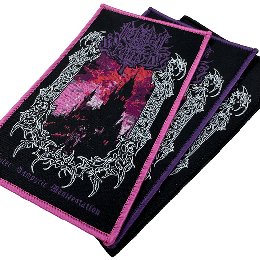Temporal Dimensions Patches Pedestal for Leviathan Enter Vampyric Manifestation Metal Woven Patches