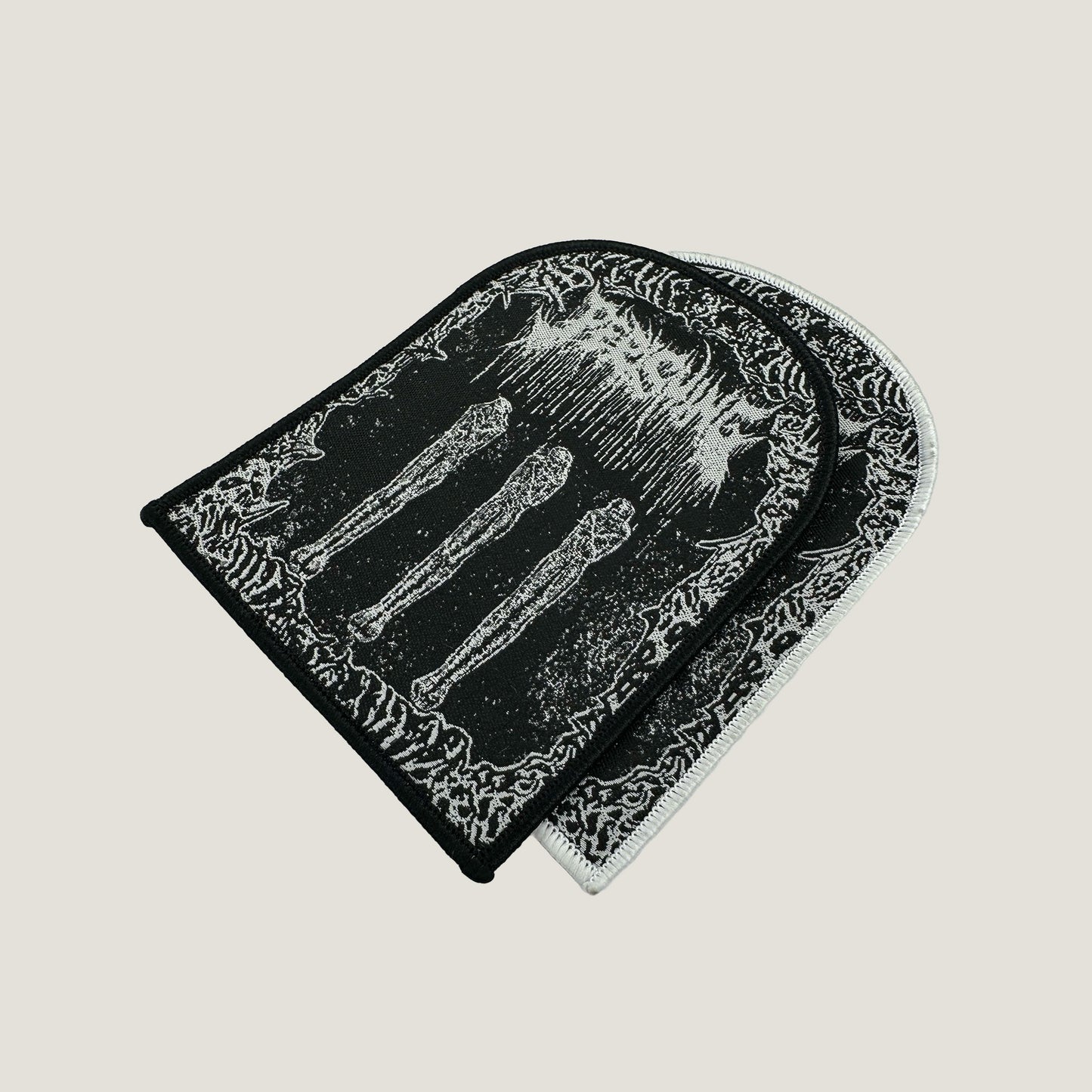 Temporal Dimensions Patches Perishing Lutum Metal Woven Patches