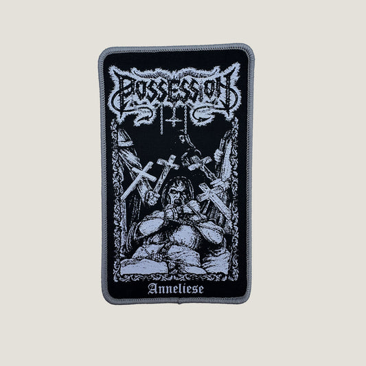 Temporal Dimensions Patches Possession Anneliese Gray Border Woven Patch