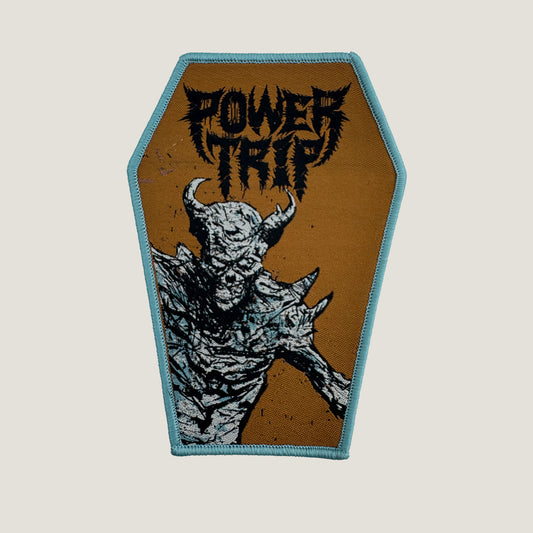 Temporal Dimensions Patches Power Trip Split Turquoise Border Woven Patch