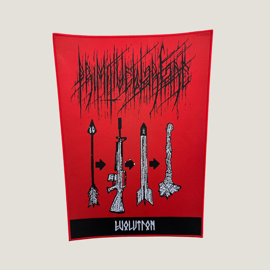 Temporal Dimensions Patches Primitive Warfare Evolution Red Border Woven Backpatch