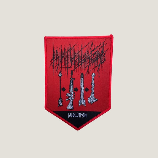 Temporal Dimensions Patches Primitive Warfare Evolution Red Border Woven Patch