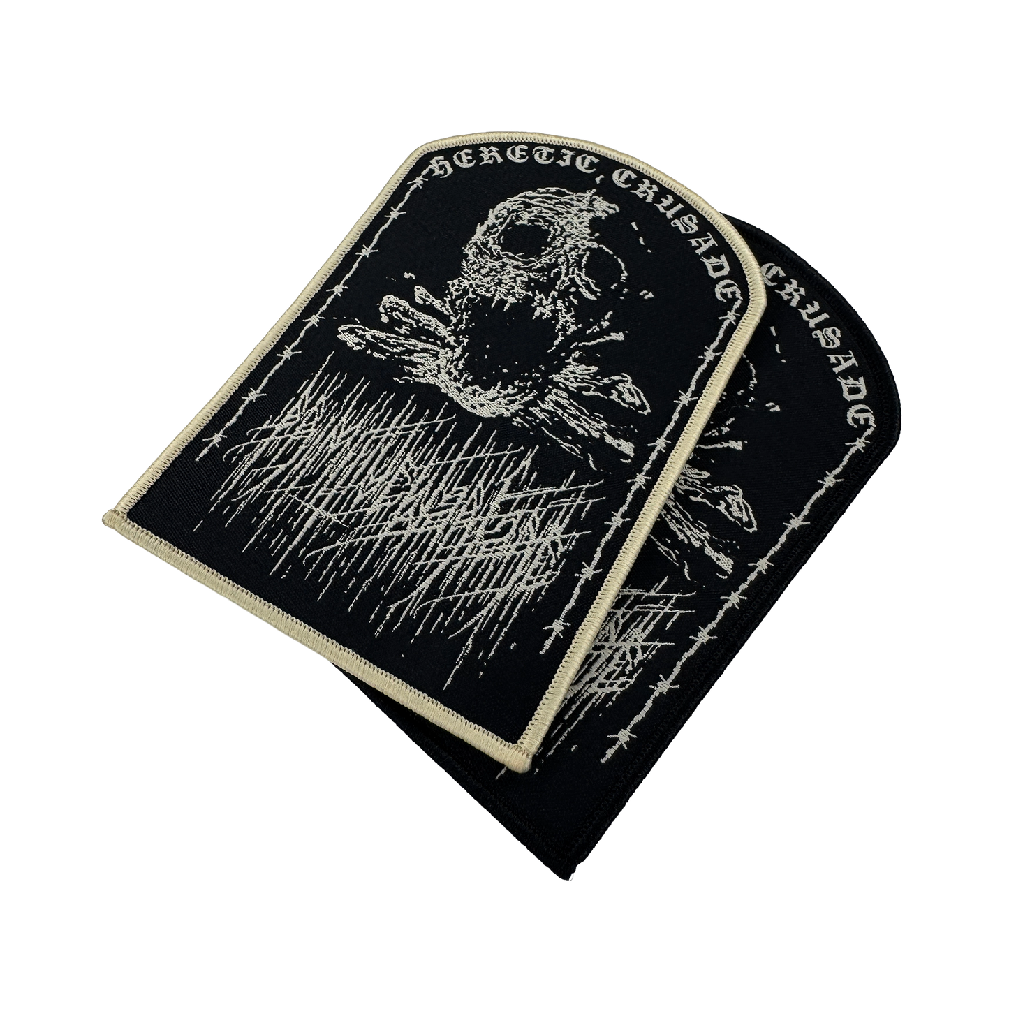 Temporal Dimensions Patches Primitive Warfare Heretic Crusade Metal Woven Patches