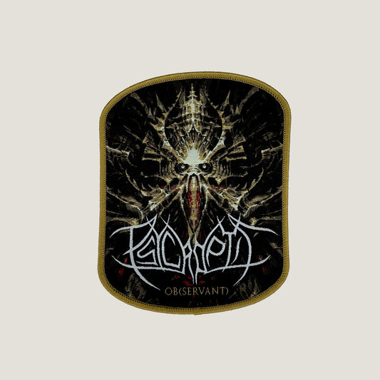 Temporal Dimensions Patches Psycroptic Ob(Servant) Yellow Border Woven Patch