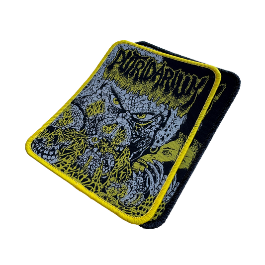 Temporal Dimensions Patches Putridarium Natvm Ad Mortem Metal Woven Patches