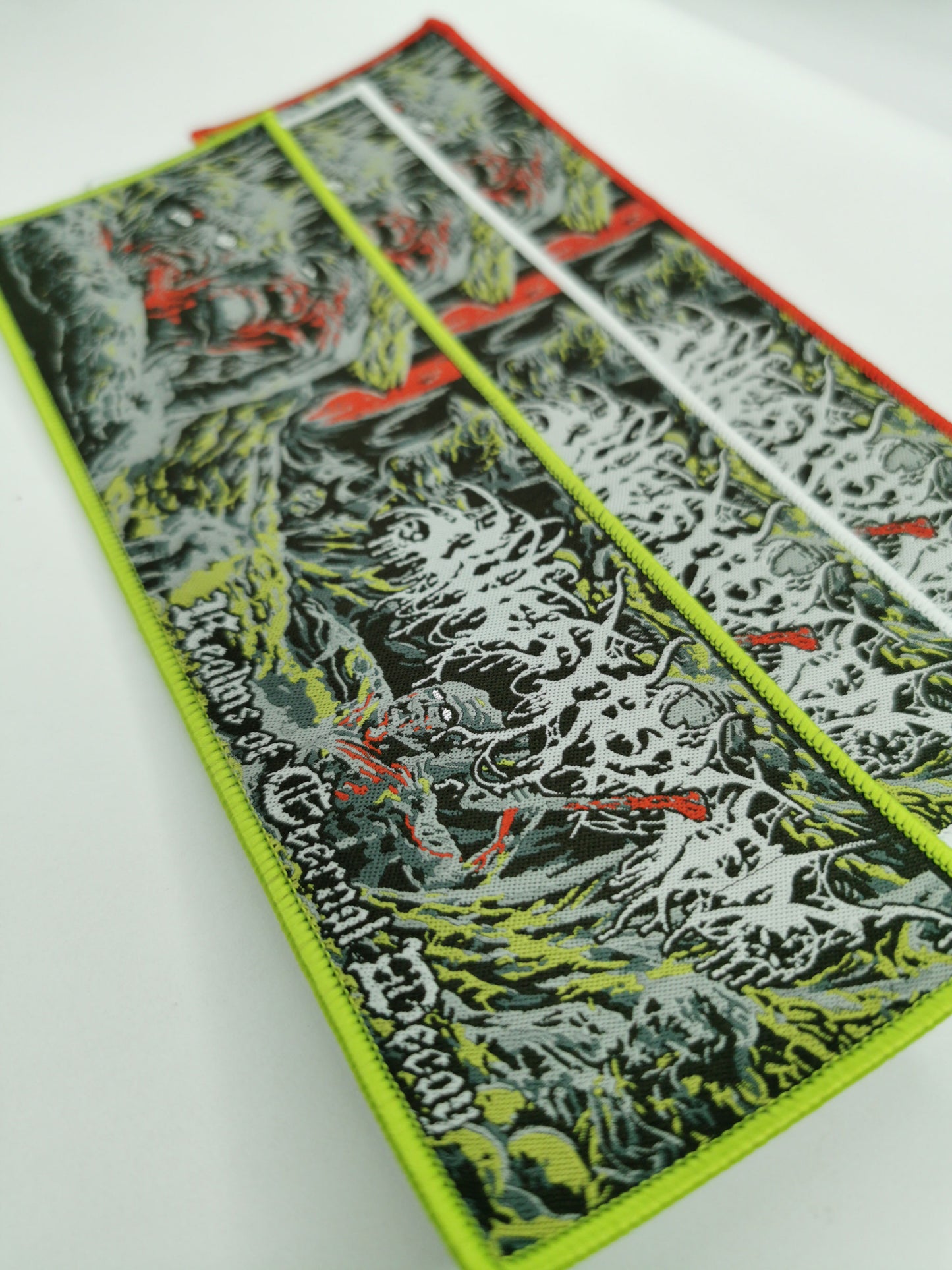Temporal Dimensions Patches Realms of Eternal Decay Metal Woven Patches