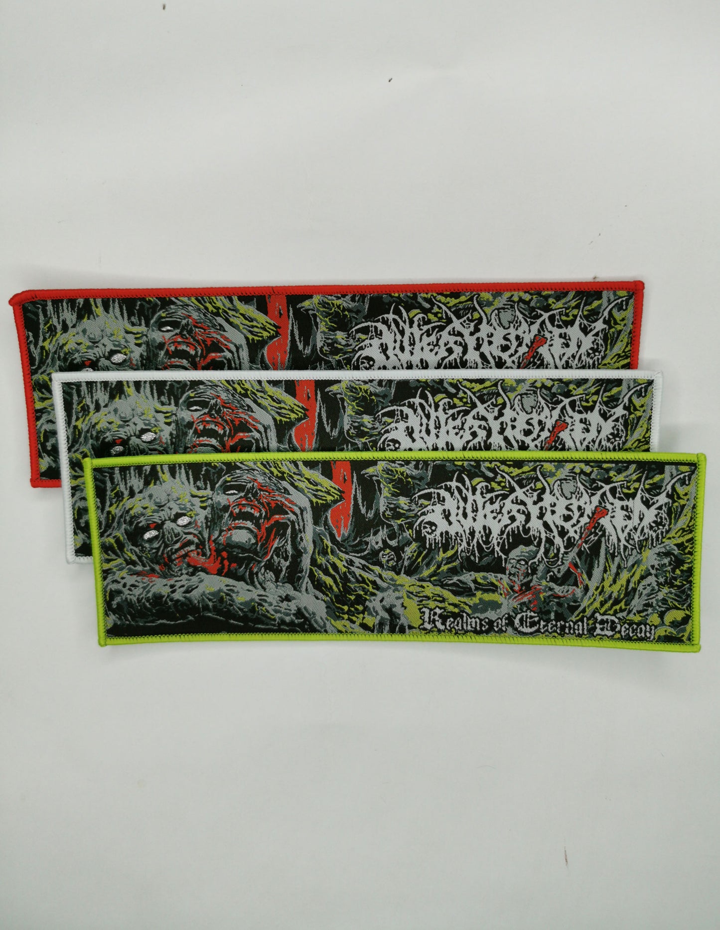 Temporal Dimensions Patches Realms of Eternal Decay Woven Patches