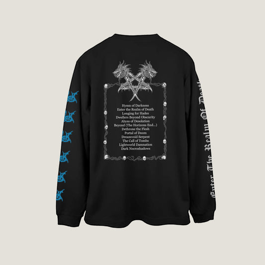 Temporal Dimensions Patches Runemagick Enter the Realm of Death Longsleeve Tshirt Back