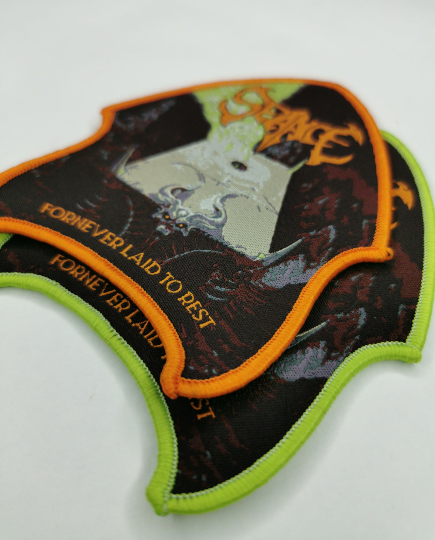 Temporal Dimensions Patches Seance Fornever Laid to Rest Metal Woven Patches