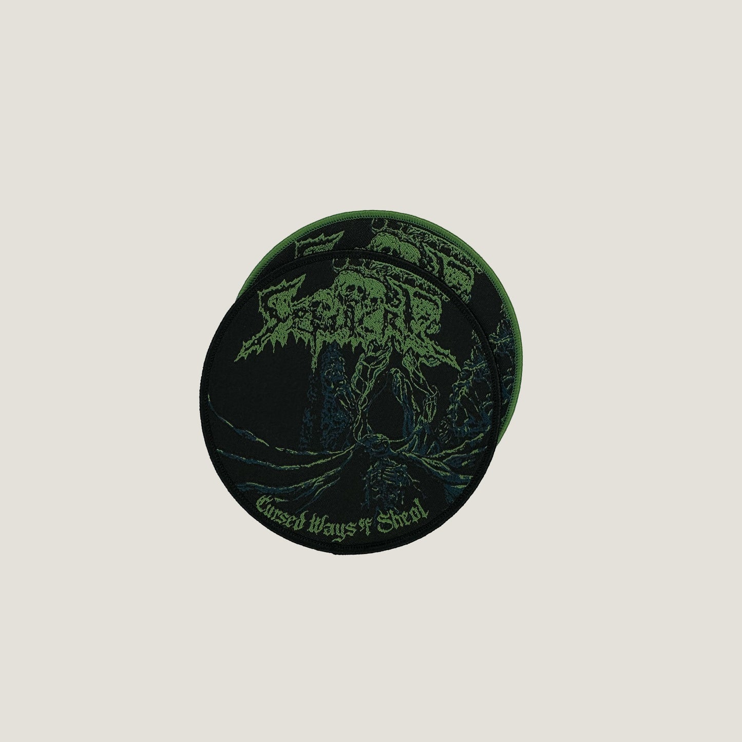 Temporal Dimensions Patches Sepulcre Cursed Ways of Sheol Woven Patches
