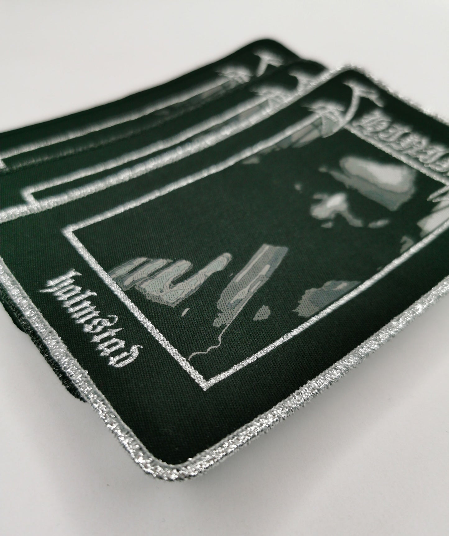 Temporal Dimensions Patches Shining Halmstad Metal Woven Patches