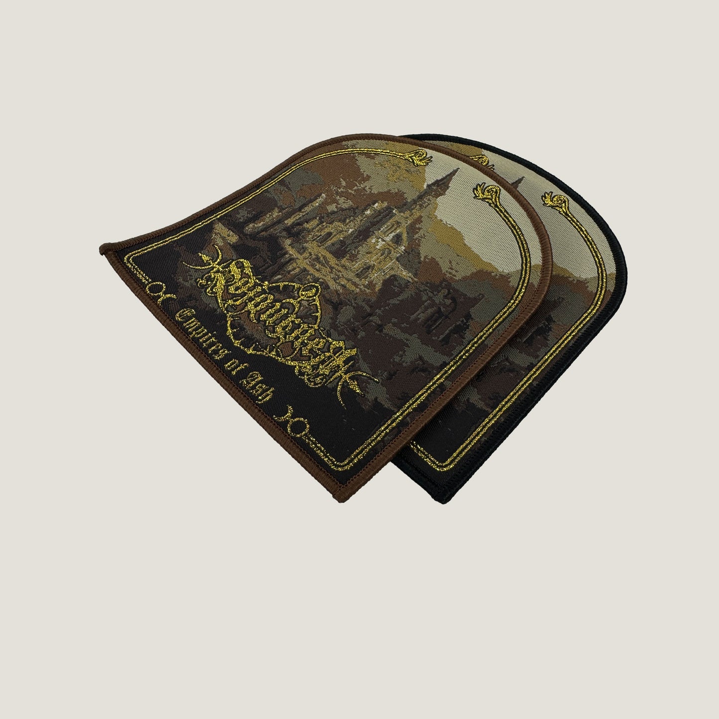 Temporal Dimensions Patches Sojourner Empires of Ash Metal Woven Patches