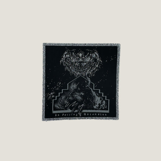 Temporal Dimensions Patches Suffering Hour In Passing Ascension Silver Glitter Border Woven Patch