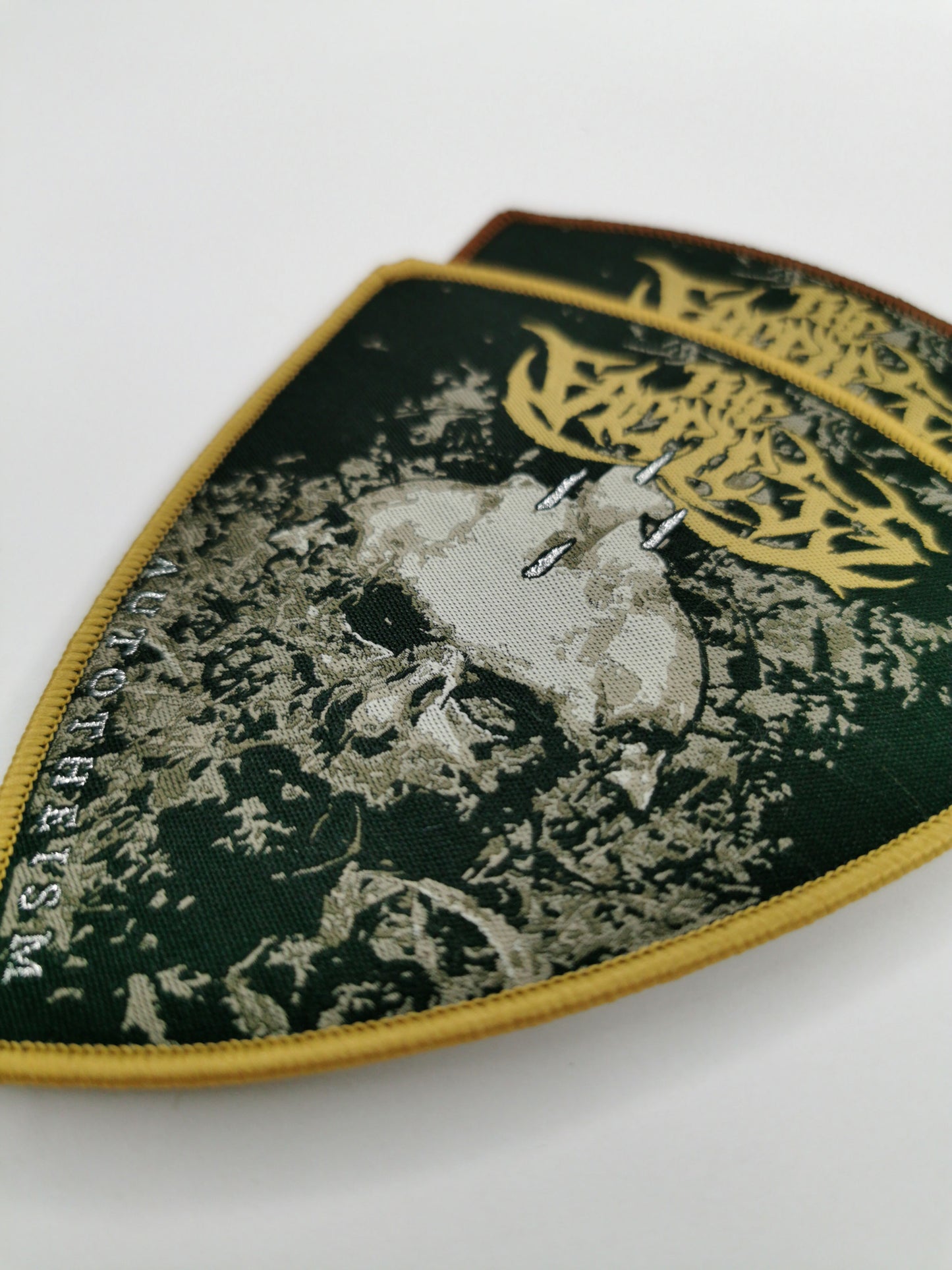 Temporal Dimensions Patches The Faceless Autotheism Metal Woven Patches