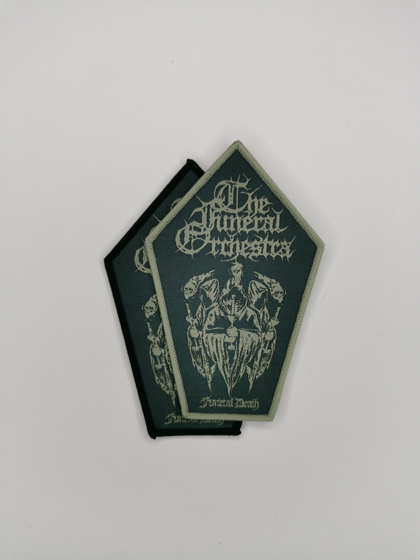 Temporal Dimensions Patches The Funeral Orchestra Funeral Death Woven Patches