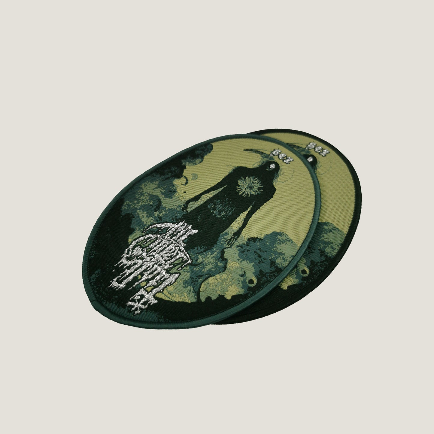 Temporal Dimensions Patches Tilintetgjort Hex Metal Woven Patches