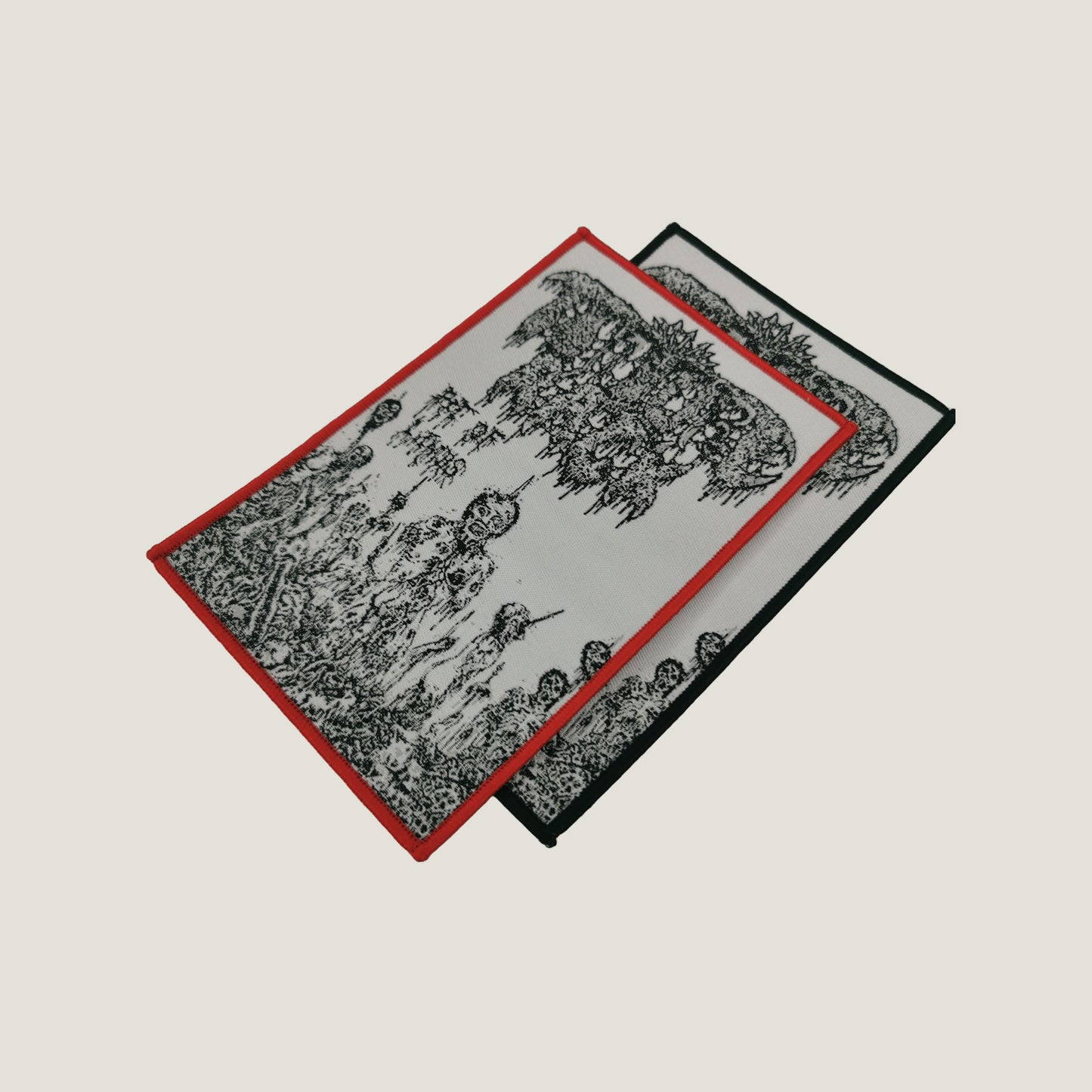 Temporal Dimensions Patches Torture Rack Pit of Limbs Metal Woven Patches