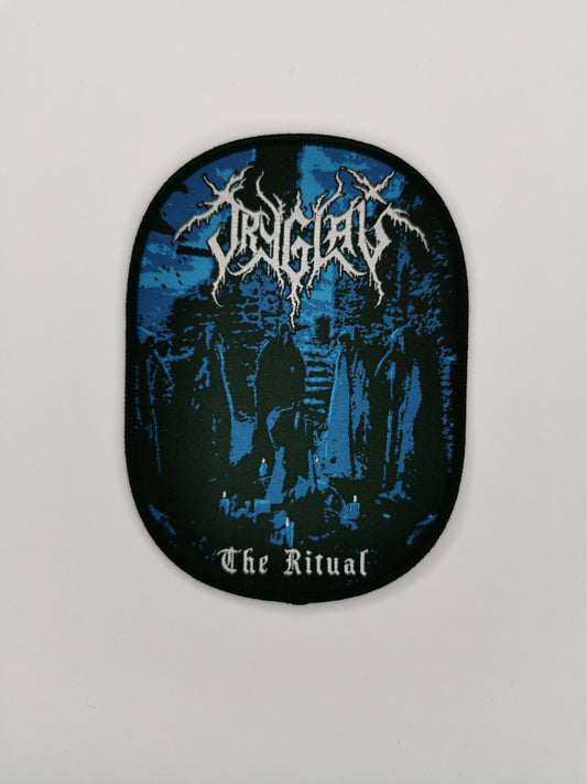 Temporal Dimensions Patches Tryglav The Ritual Black Border Woven Patch