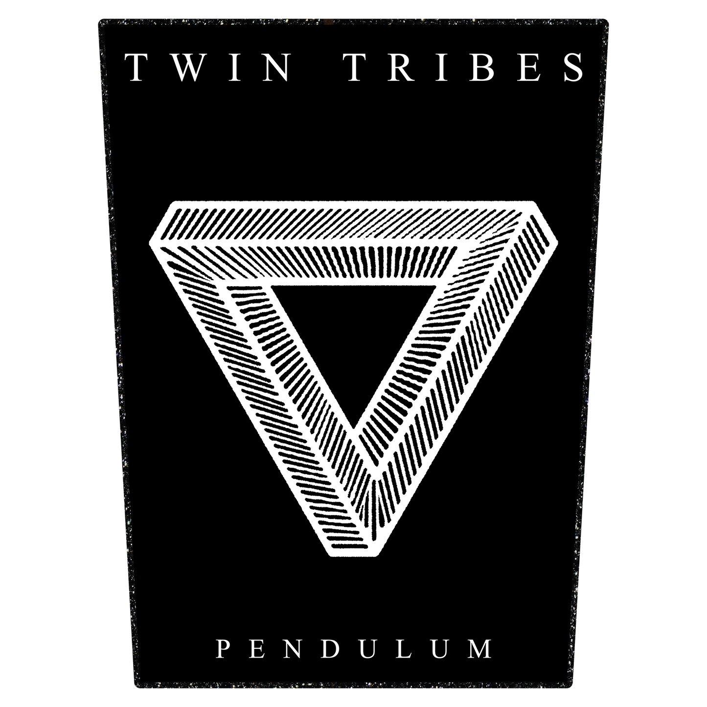 Temporal Dimensions Patches Twin Tribes Pendulum Black Glitter Border Woven