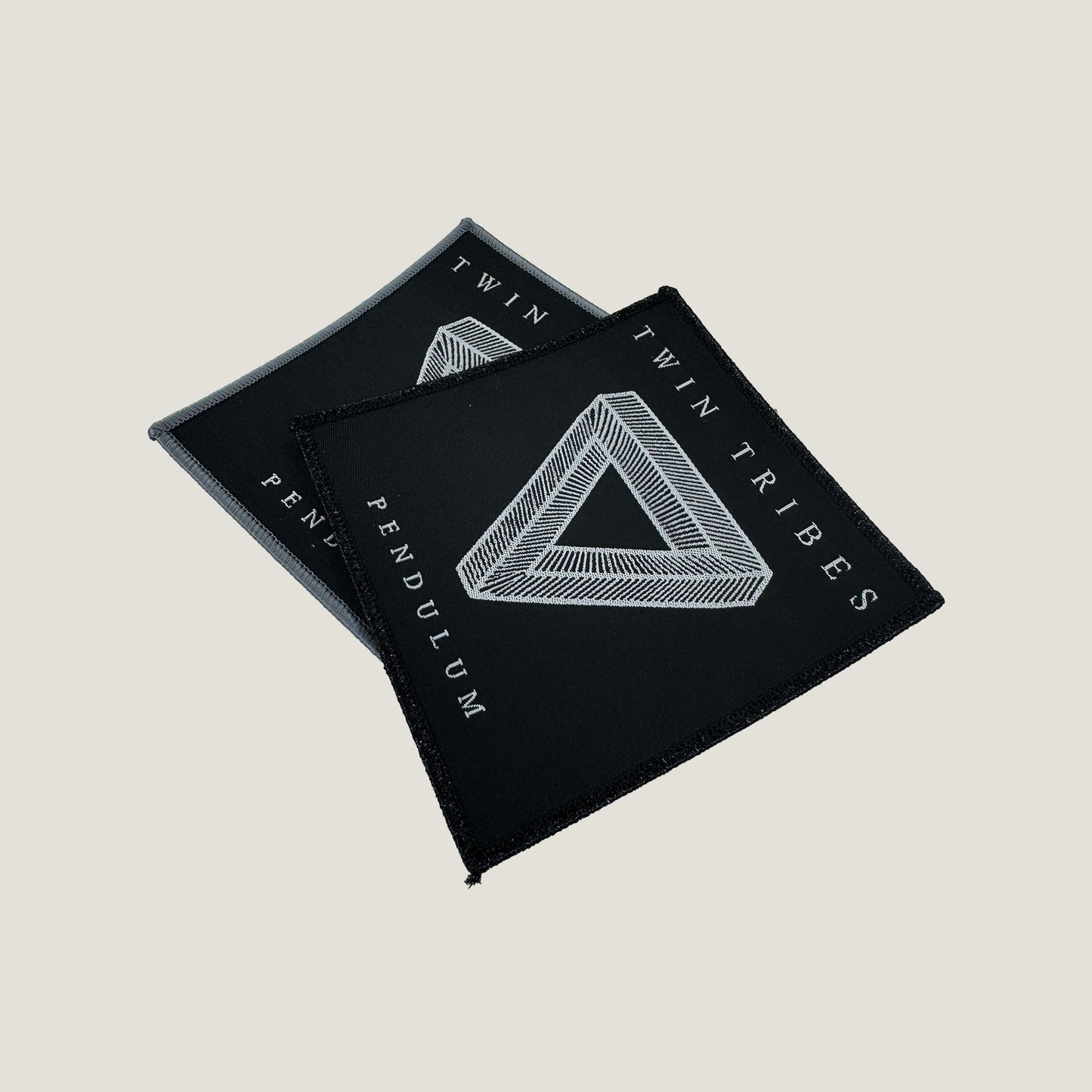 Temporal Dimensions Patches Twin Tribes Pendulum Metal Woven Patches