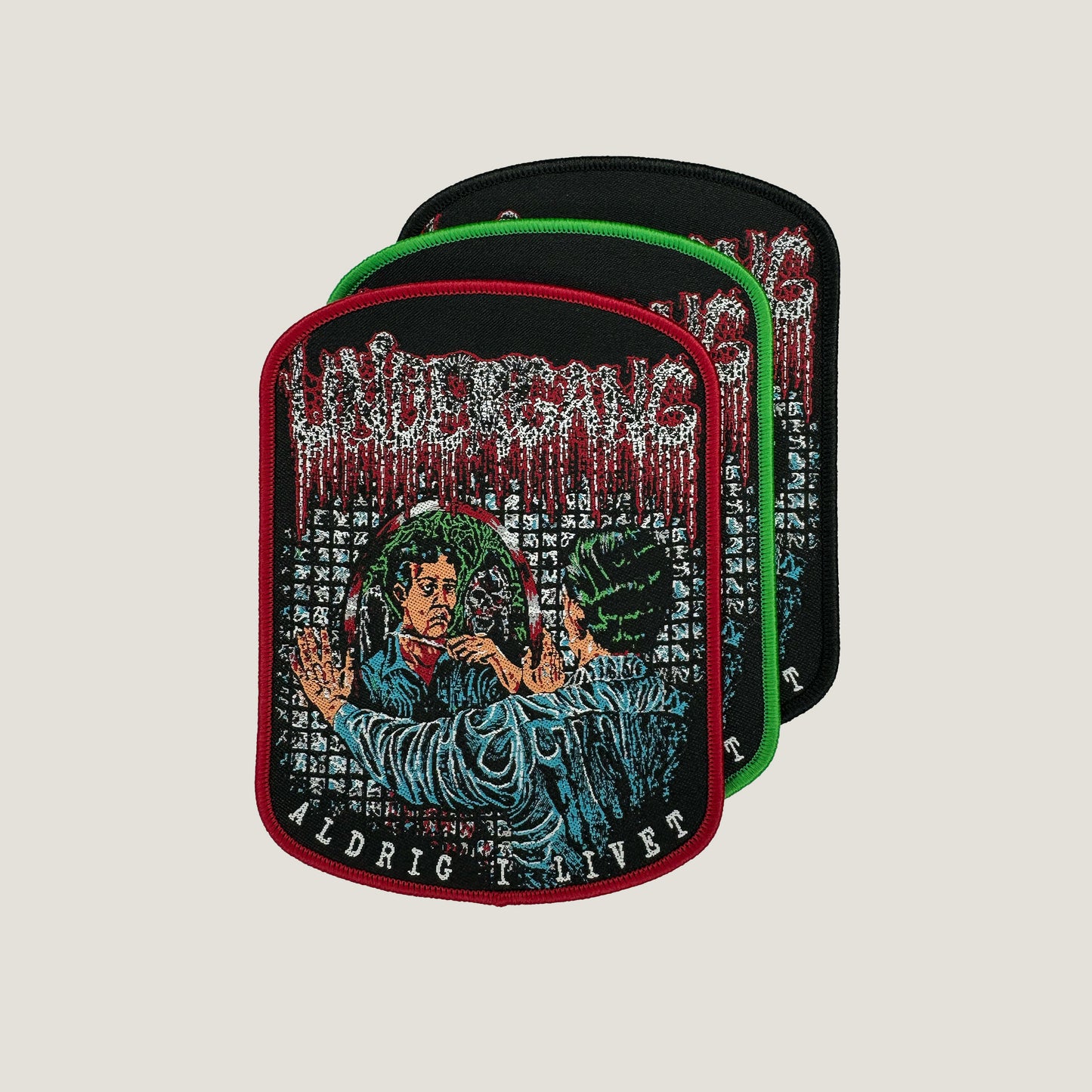 Temporal Dimensions Patches Undergang Aldrig i Livet Woven Patches