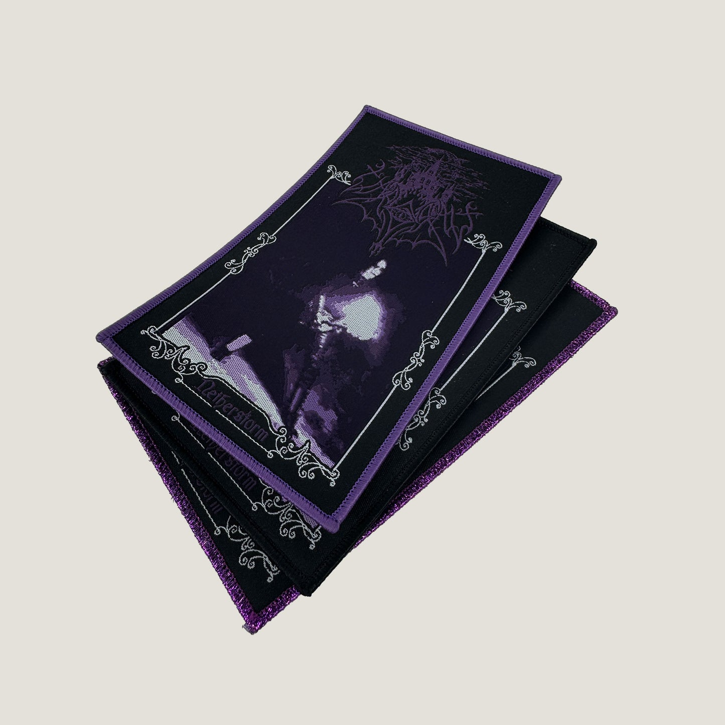 Temporal Dimensions Patches Vargrav Netherstorm Metal Woven Patches