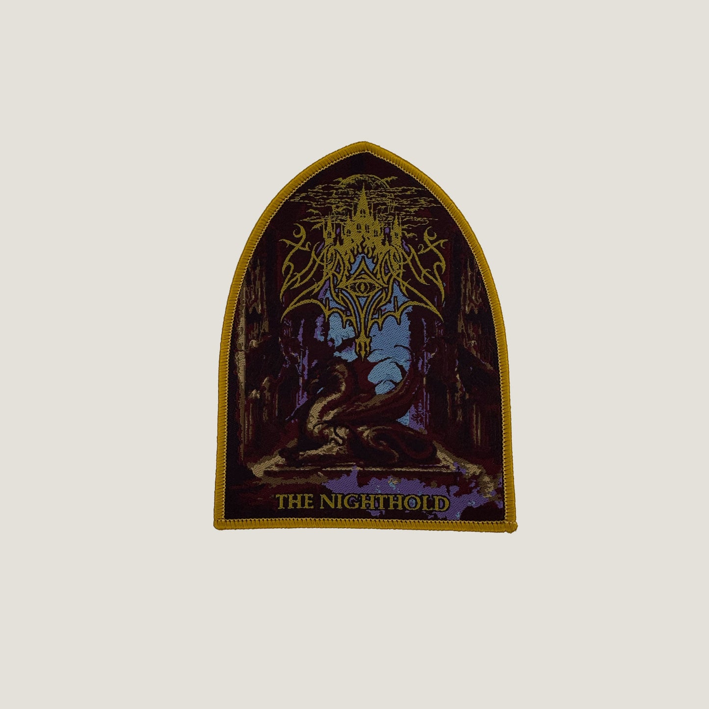 Temporal Dimensions Patches Vargrav The Nighthold Yellow Border Woven Patch